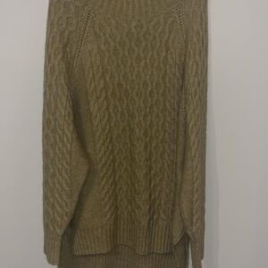 a new day Cable Knit Sweater in Olive
